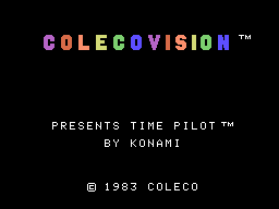 Time Pilot screenshot 3 for Colecovision